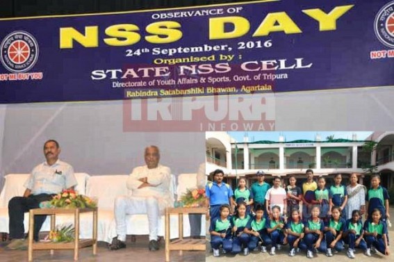 Manik Sarkar's Non-investment policy hits Sports Culture : Sahid Choudhury busy in NSS organized colourfulprogramme whole day, Tripura Women Football Team left for Delhi like orphan without any â€œBlessingâ€ of Sports Minister